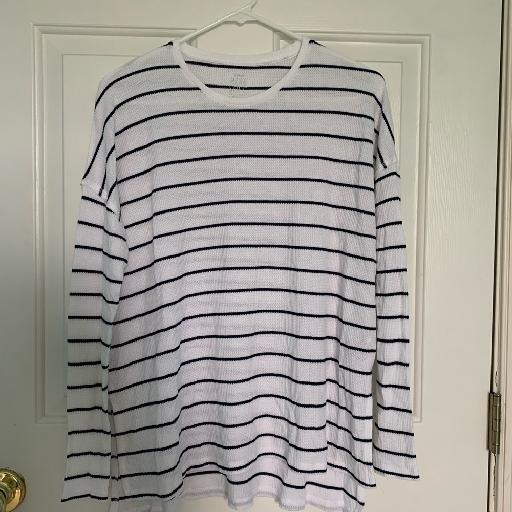 Aerie Real Soft Striped Sweater